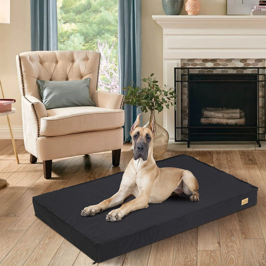 Washable Orthopedic Crate Dog Bed