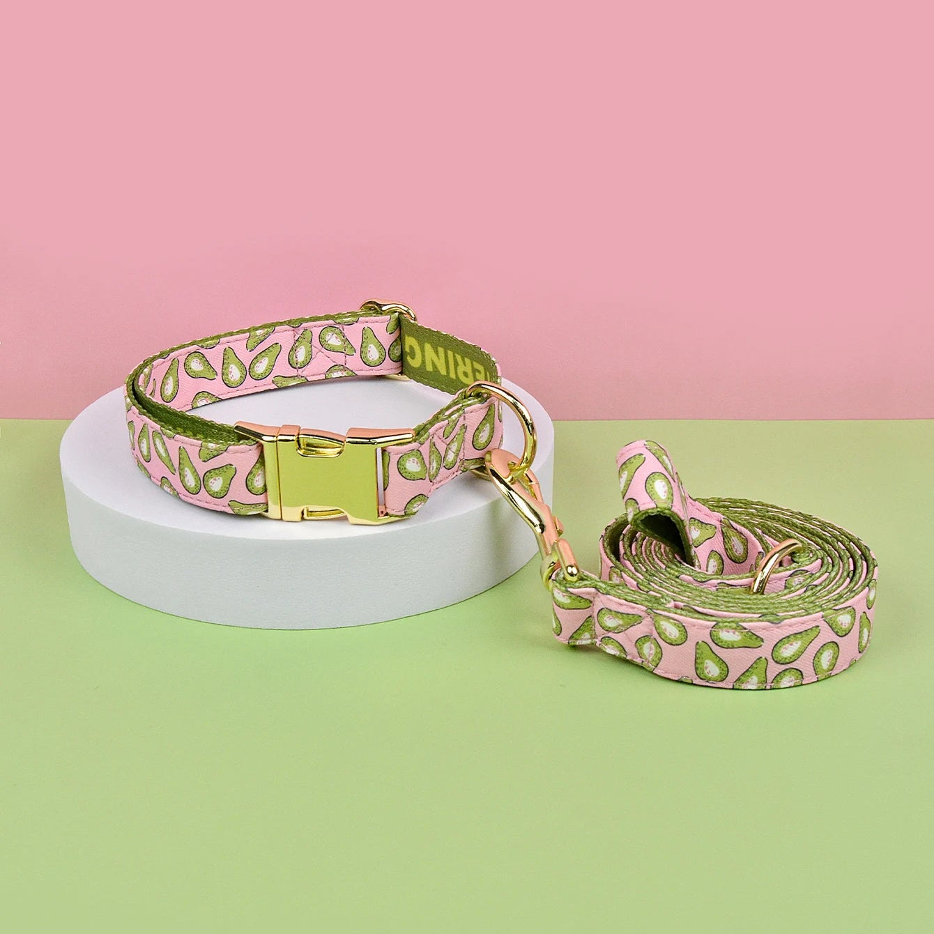 Luxury Adjustable Dog Collar & Leash Set