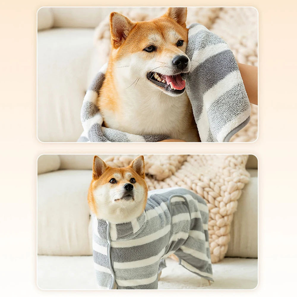 Dog Towel Robe