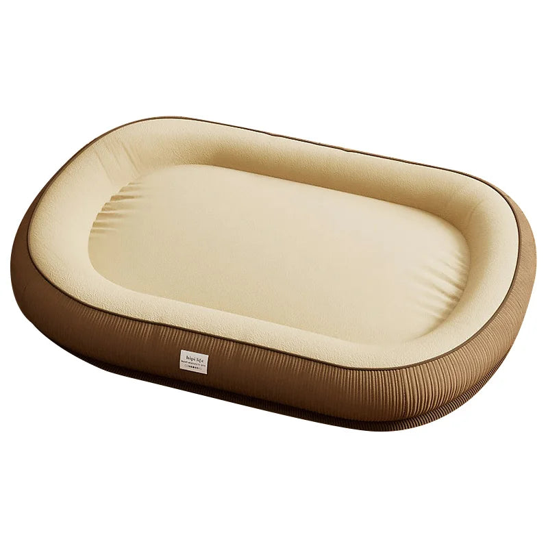 Washable Orthopedic Memory Foam Velvet Dog Bed Small Medium
