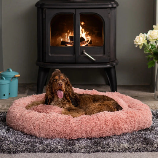 Orthopedic Washable Anti-Anxiety Donut Dog Sofa Bed