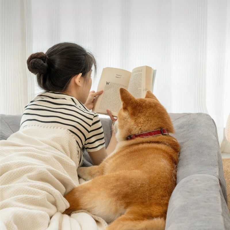 180cm Orthopedic Washable Dog Couch Bed For Humans And Large Dogs