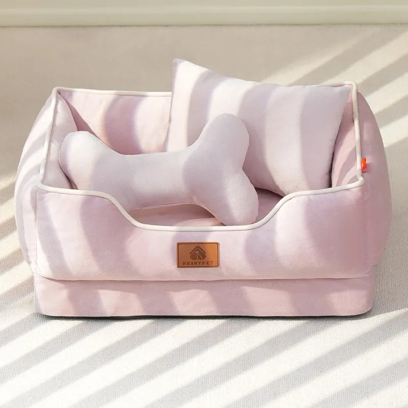 Orthopedic Dog Sofa Bed With Removable Cushion