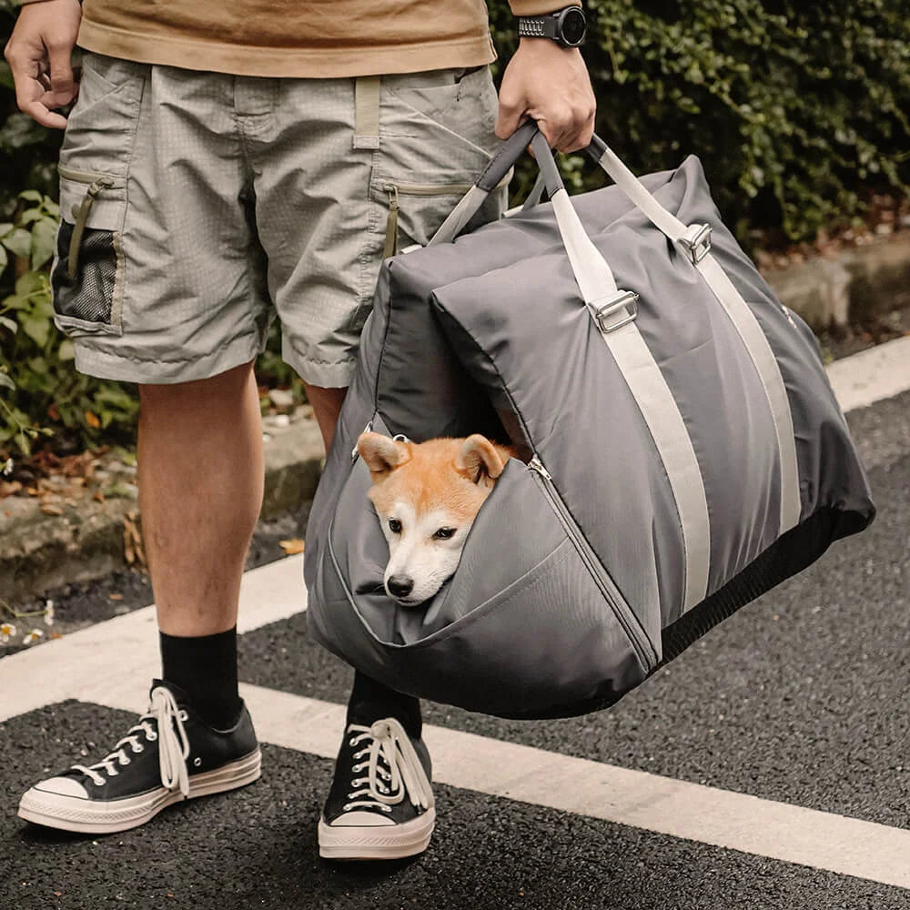 Waterproof Dog Car Seat Bed With Removable Washable Cover