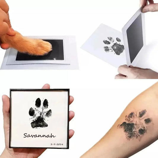 Inkless Dog Paw Print Kit