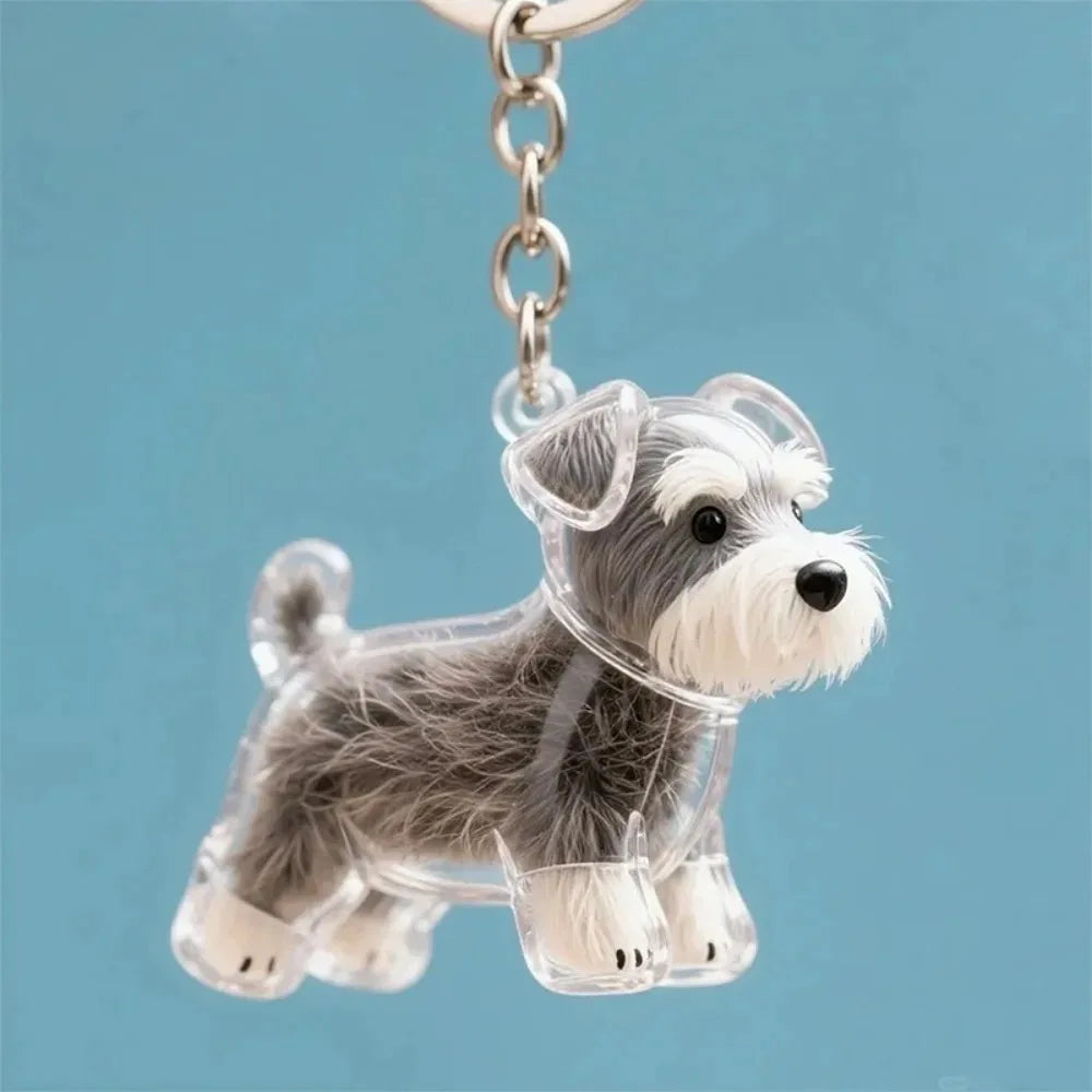 Dog Hair Memory Keychain