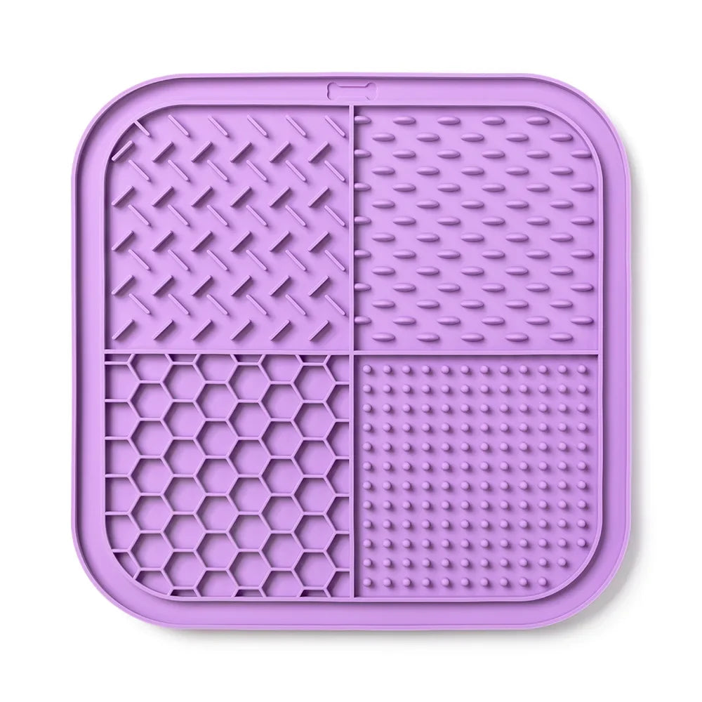 Silicone Dog Lick Mat | Anti-slip Slow Feeder