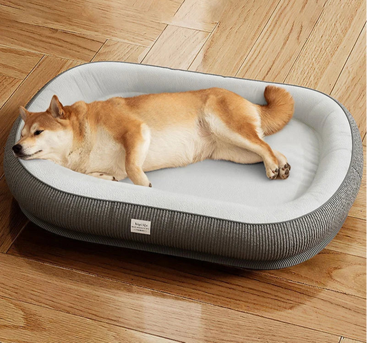 Washable Orthopedic Memory Foam Velvet Dog Bed Small Medium