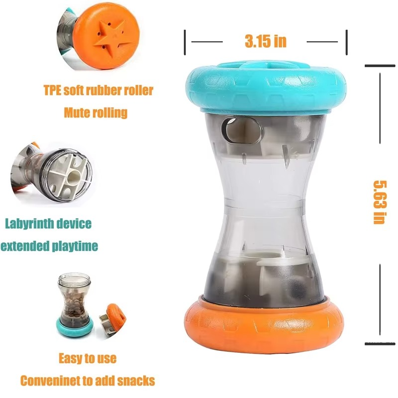 Interactive Dog Treat Dispenser Toy