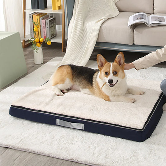 Waterproof Orthopedic Dog Bed Washable Fleece Portable