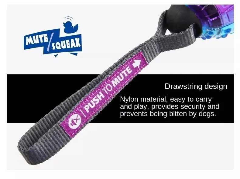 Owl Squeaky Dog Toy With Mute Option