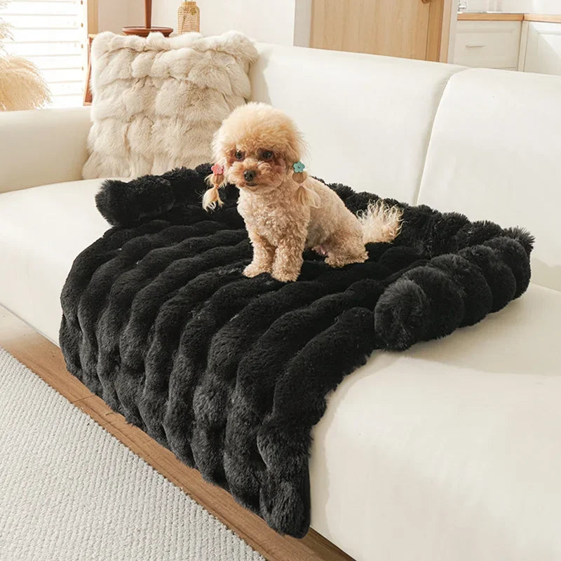 Washable Dog Couch Bed With Waterproof Cover And Anti-Slip Base