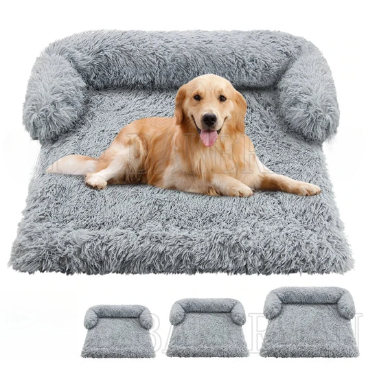 Warm Washable Dog Blanket Bed for Floors and Sofas