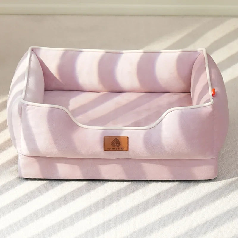 Orthopedic Dog Sofa Bed With Removable Cushion