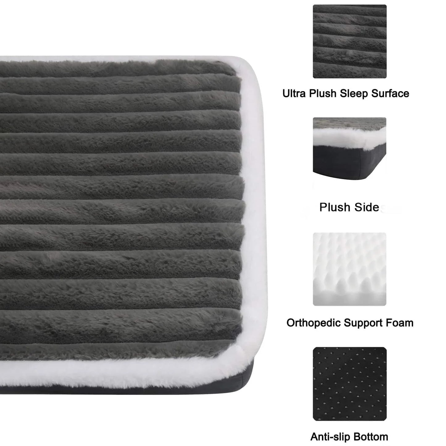Orthopaedic Fleece Dog Mattress