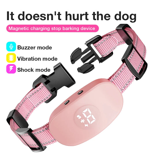 Smart Rechargeable Dog Bark Collar Adjustable