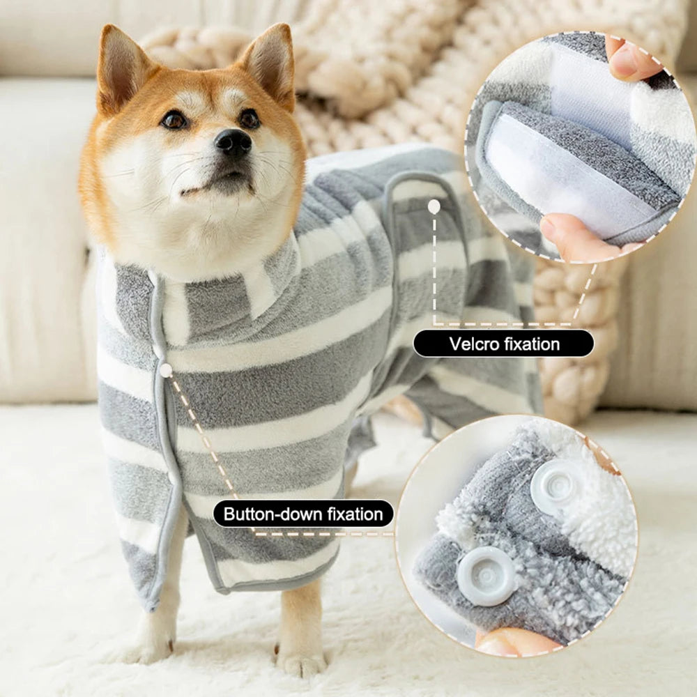 Dog Towel Robe