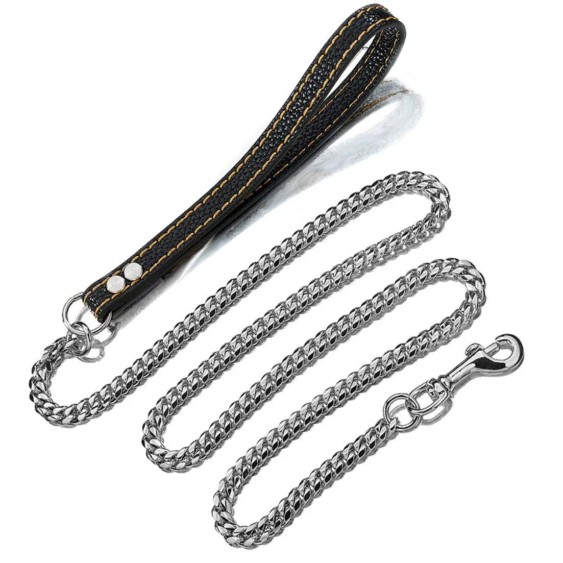 Gold Chain Dog Collar for Strong Dogs – Stainless Steel