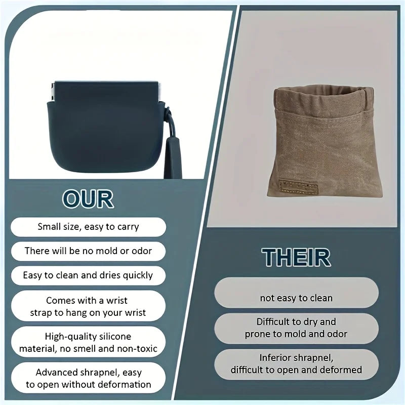 Portable Silicone Treat Pouch