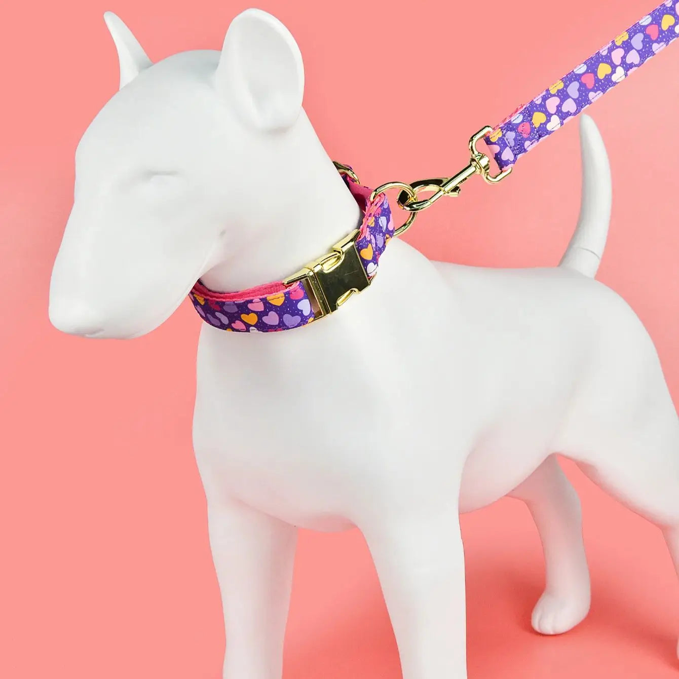 Luxury Adjustable Dog Collar & Leash Set