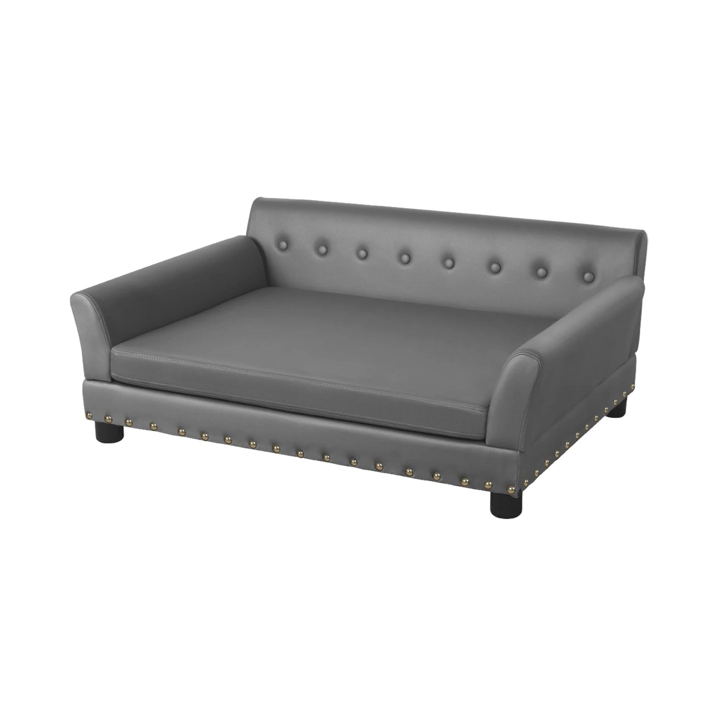 Orthopedic Waterproof XL Dog Sofa Bed with Raised Wood Frame