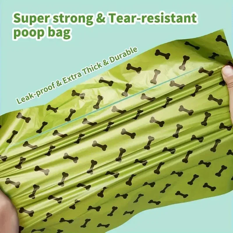 Biodegradable Dog Poop Bags with Lavender Scent