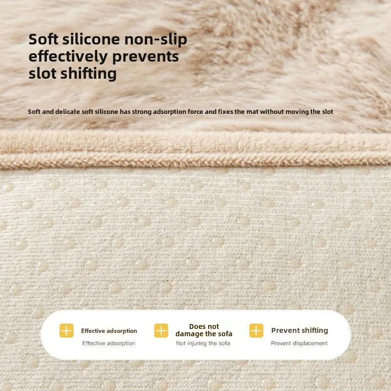 Washable Dog Couch Bed With Waterproof Cover And Anti-Slip Base