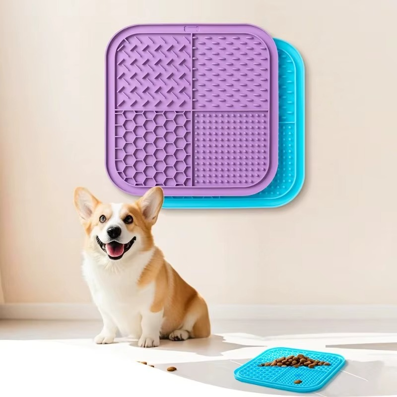 Silicone Dog Lick Mat | Anti-slip Slow Feeder