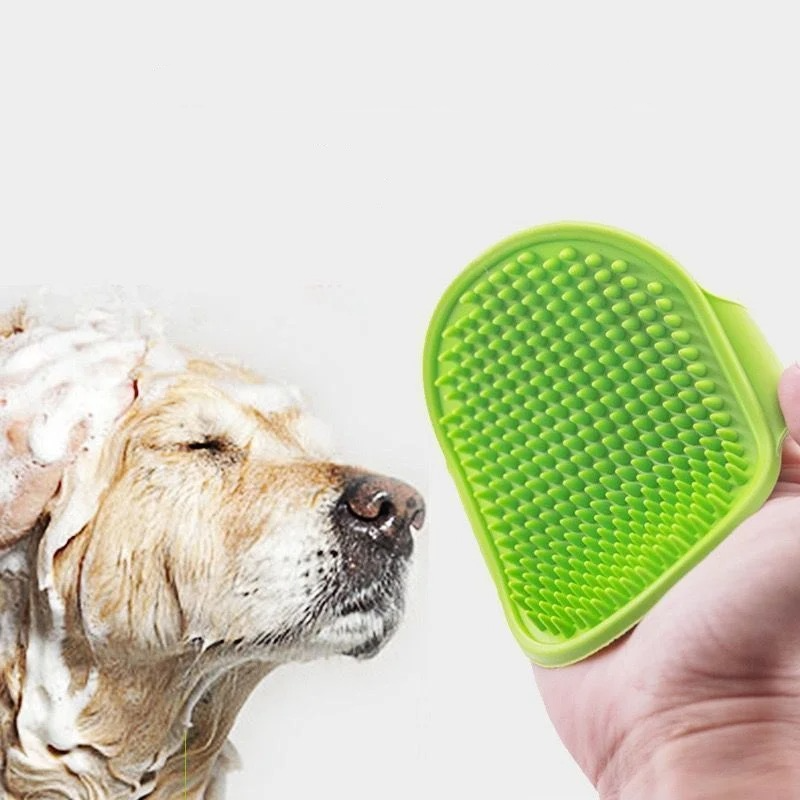 Soft Rubber Dog Brush