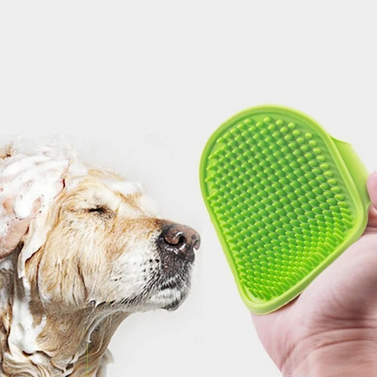 Soft Rubber Dog Brush