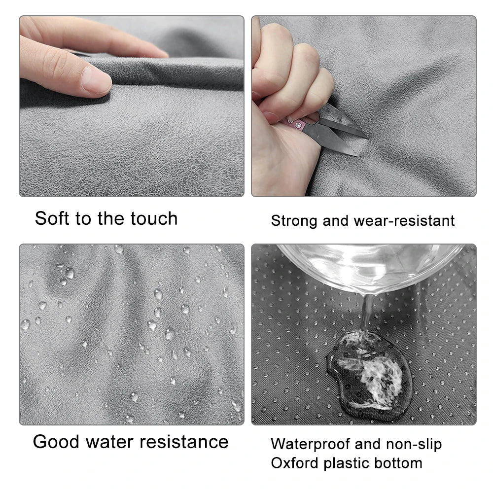 Waterproof Washable Orthopedic Dog Sofa Bed With Bolsters