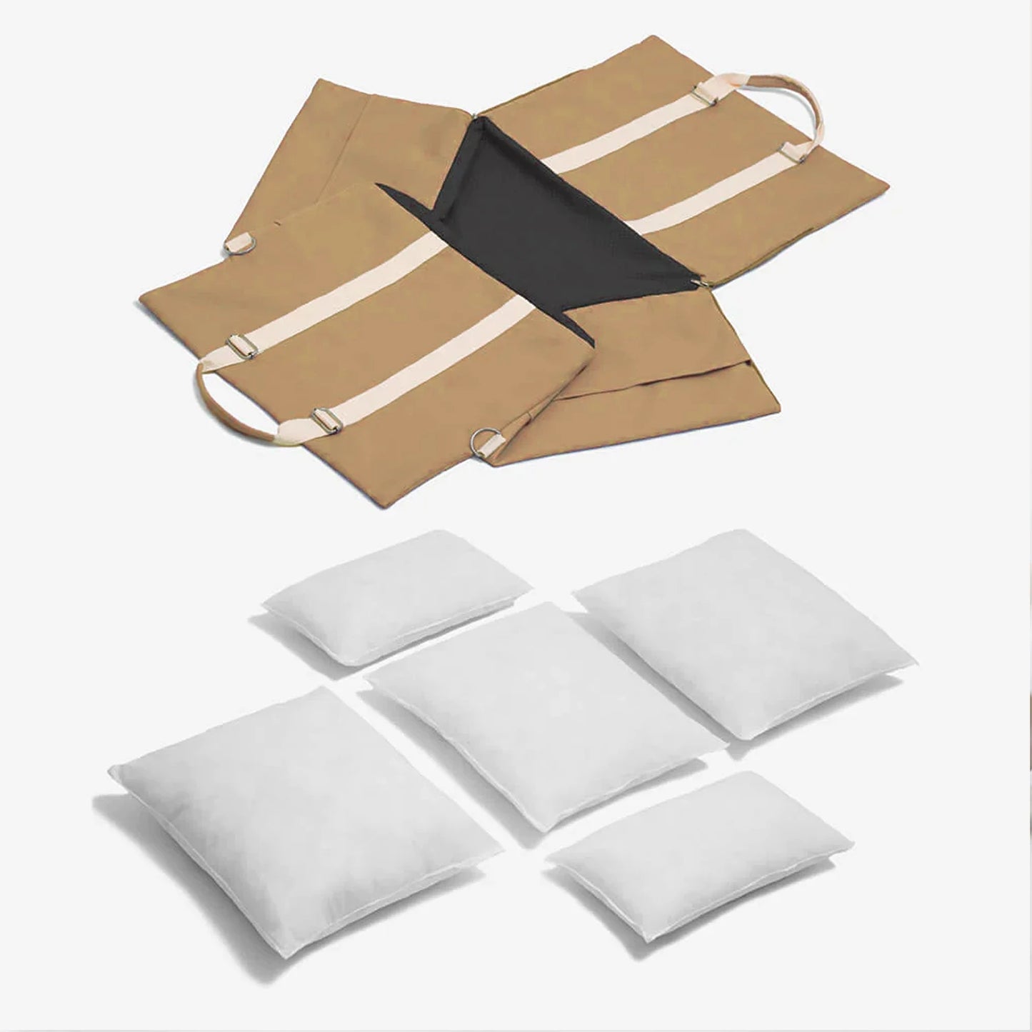 Waterproof Dog Car Seat Bed With Removable Washable Cover