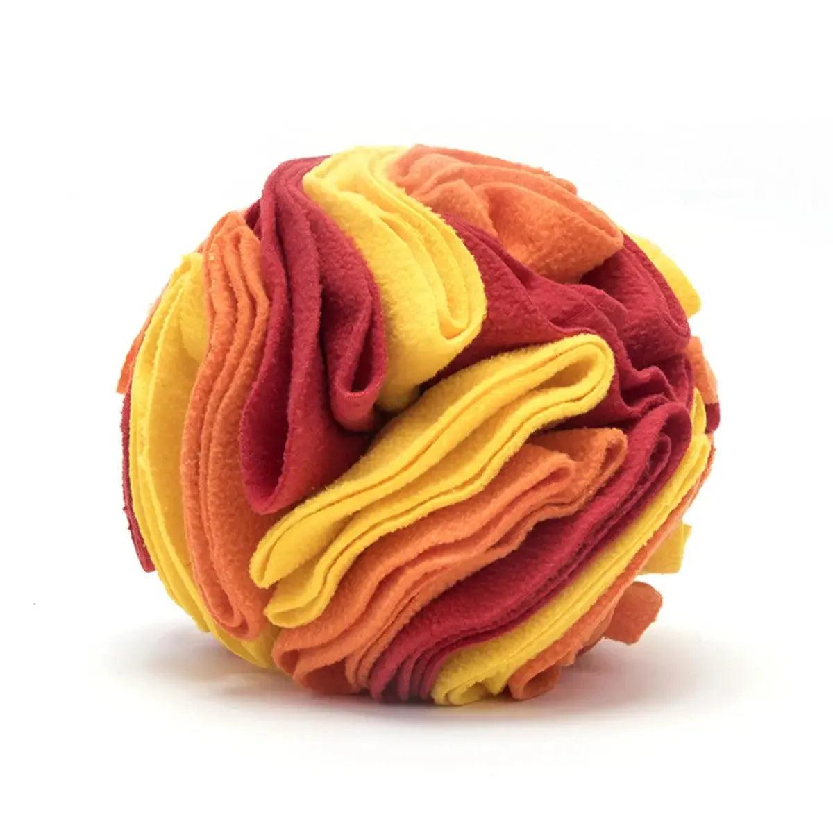 Sniffing Ball Puzzle Feeder for Dogs – Interactive Snuffle Toy