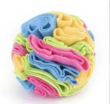 Sniffing Ball Puzzle Feeder for Dogs – Interactive Snuffle Toy