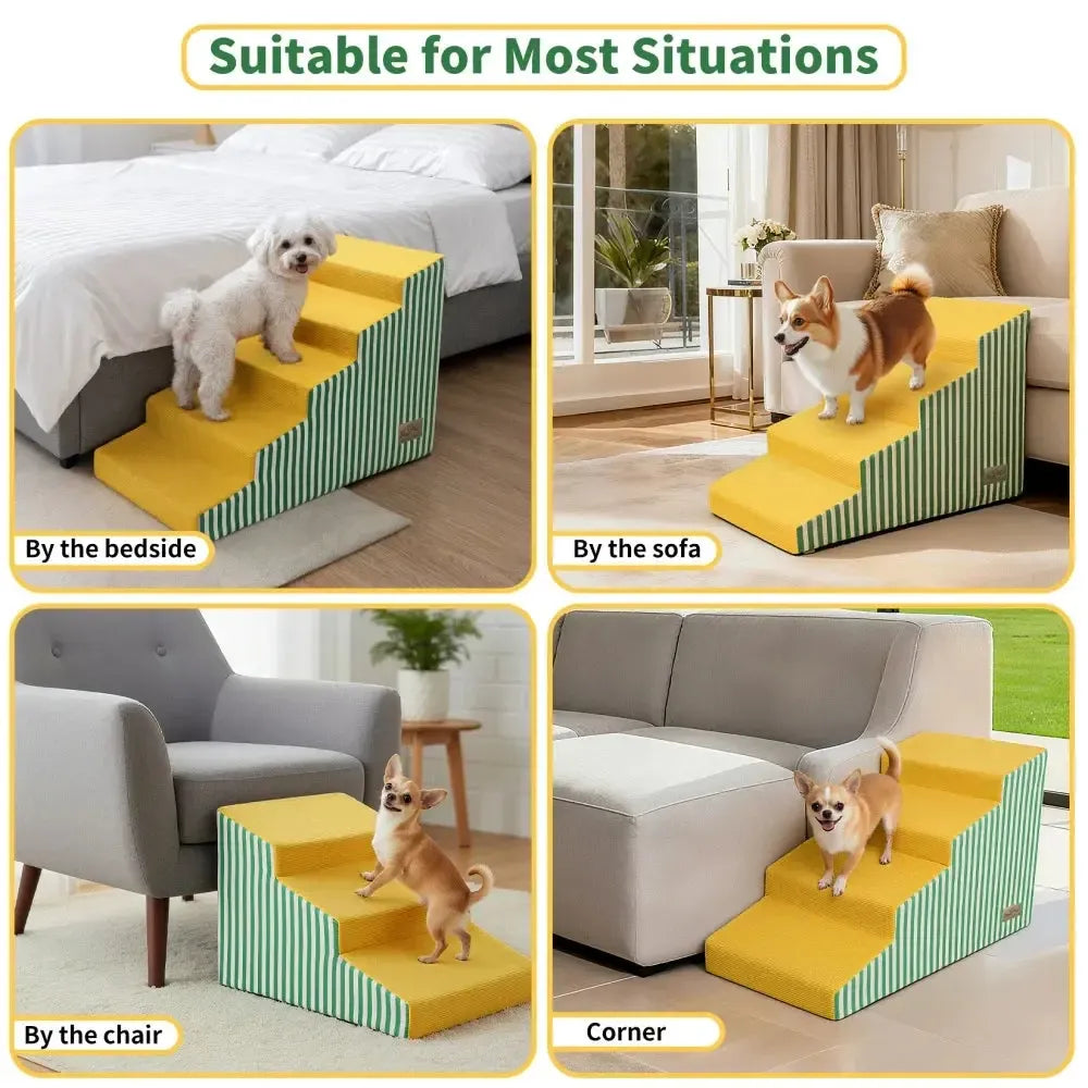 Soft Foam Dog Stairs
