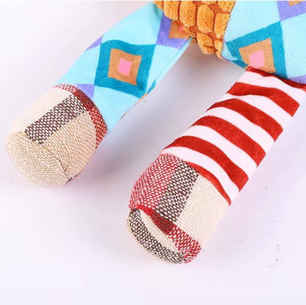 Soft Plush Puppy Toy with Squeaker – Durable Dog Play