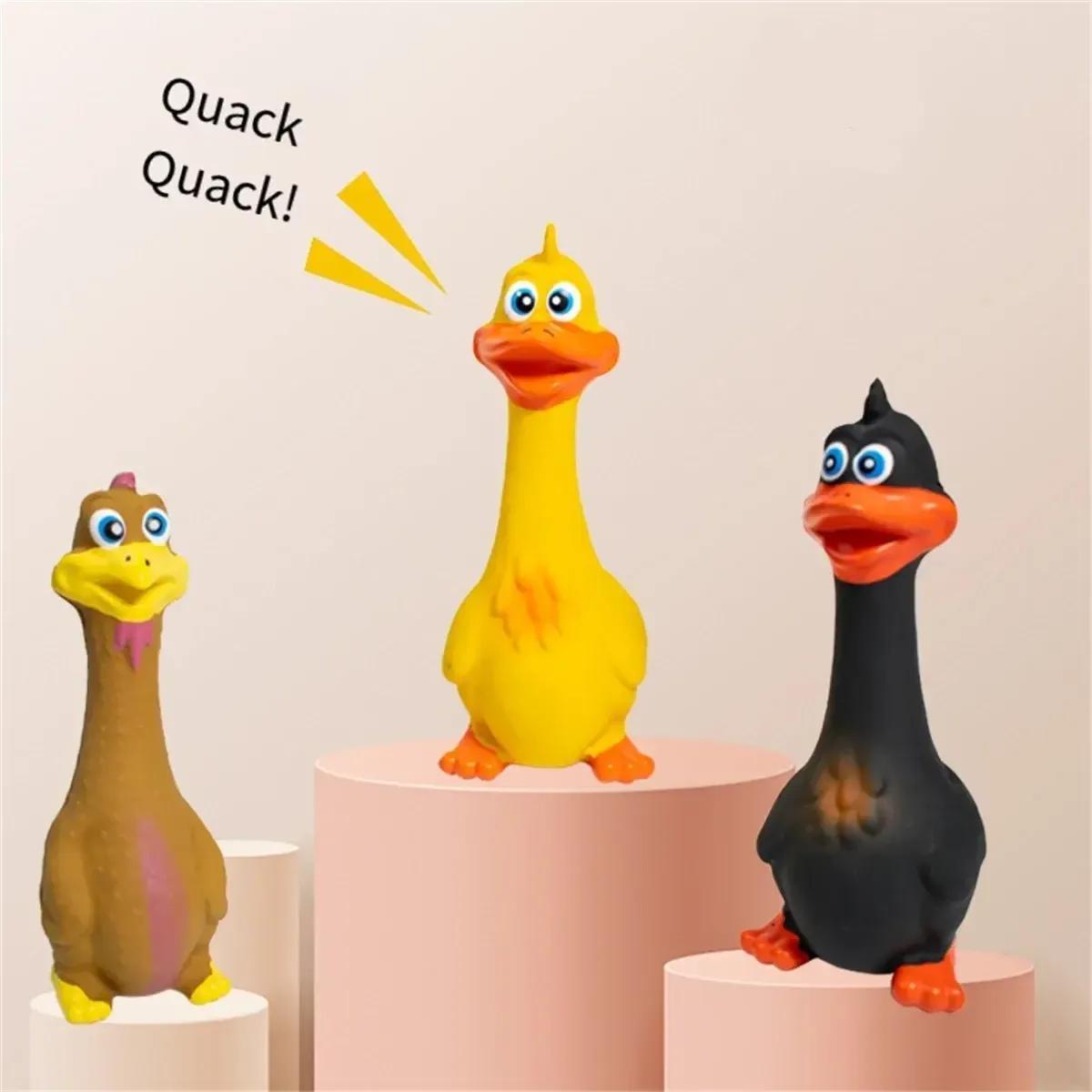 Squeaky Duck Toy for Dogs