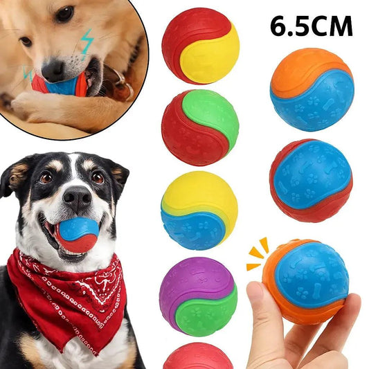 Squeaky Premium Rubber Balls for Dogs