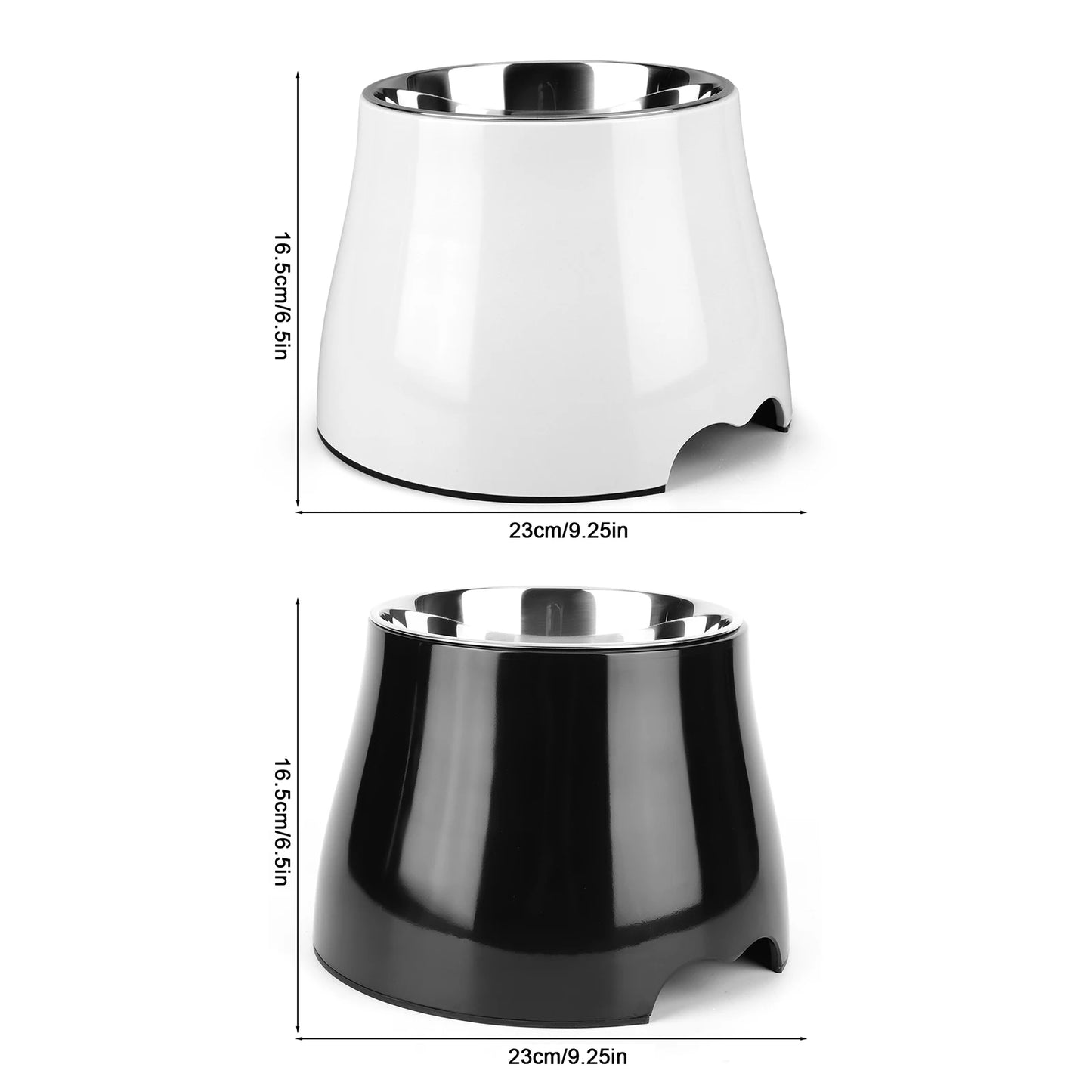 Stainless Steel Dog Food & Water Bowl