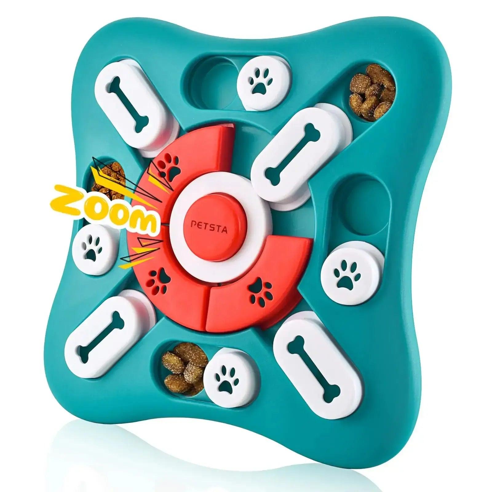 Treat Dispensing Puzzle Toy with 360° Rotation