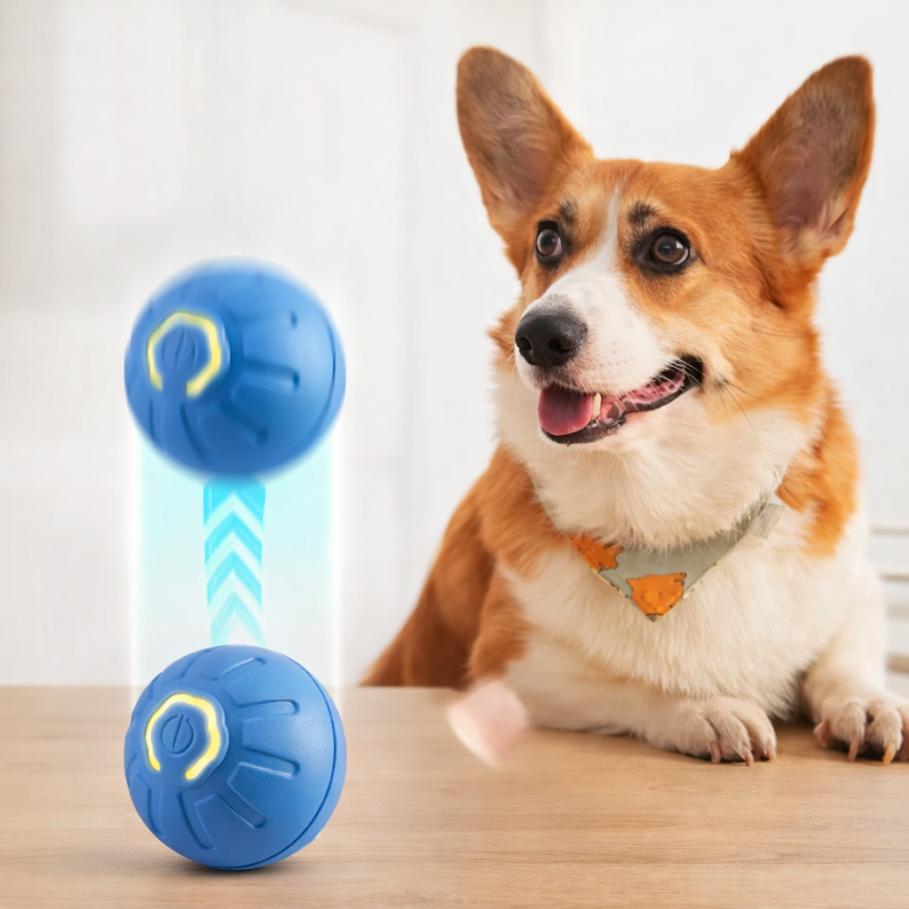 USB Automatic Moving Dog Ball