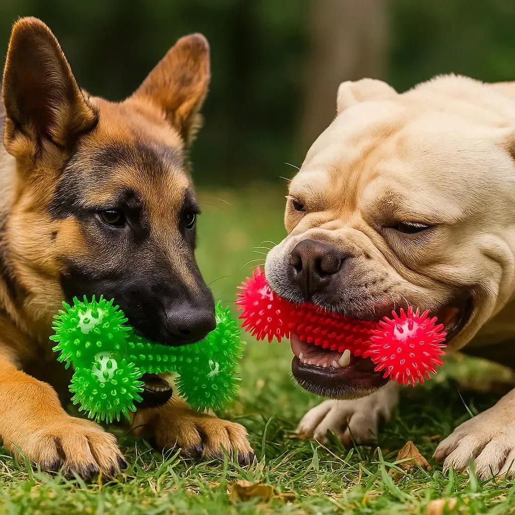 Ultra-Tough Squeaky Bone for Heavy Chewers