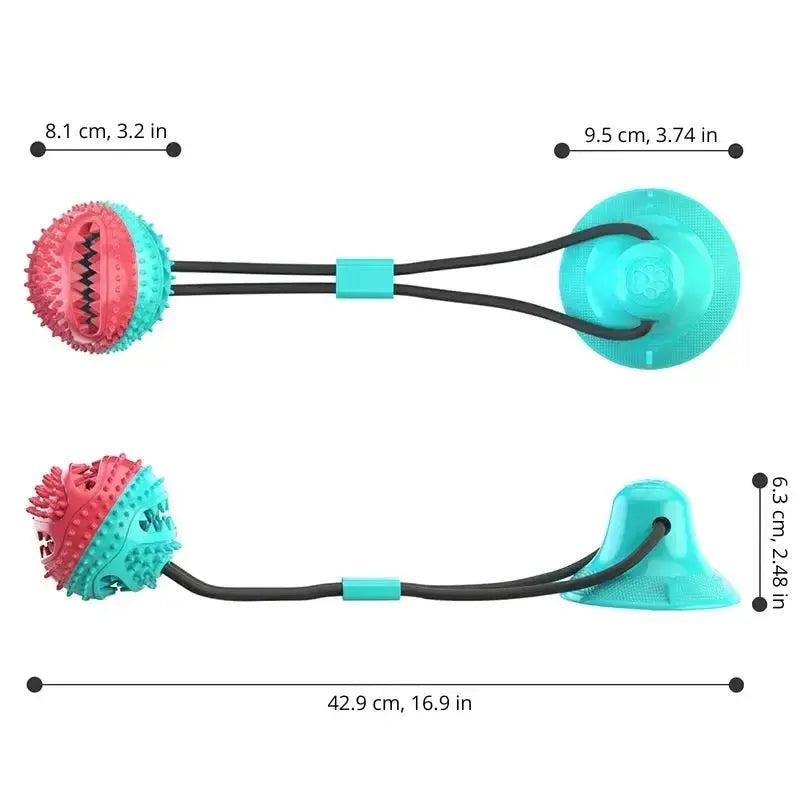 Ultra Tough Suction Tug Toy for Large Dogs