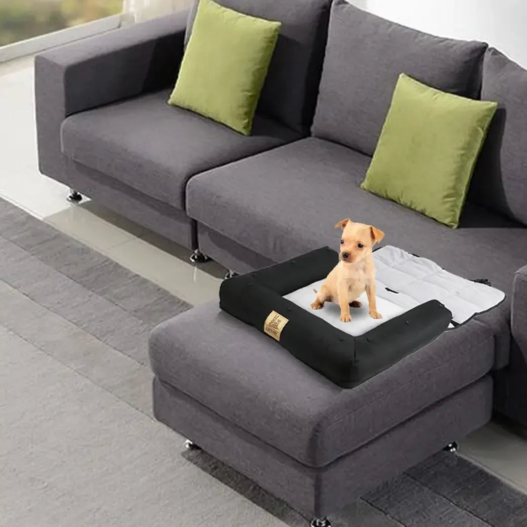 Washable Oxford Dog Car Seat With Safety Belt