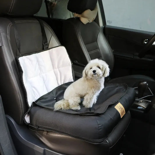 Washable Oxford Dog Car Seat With Safety Belt