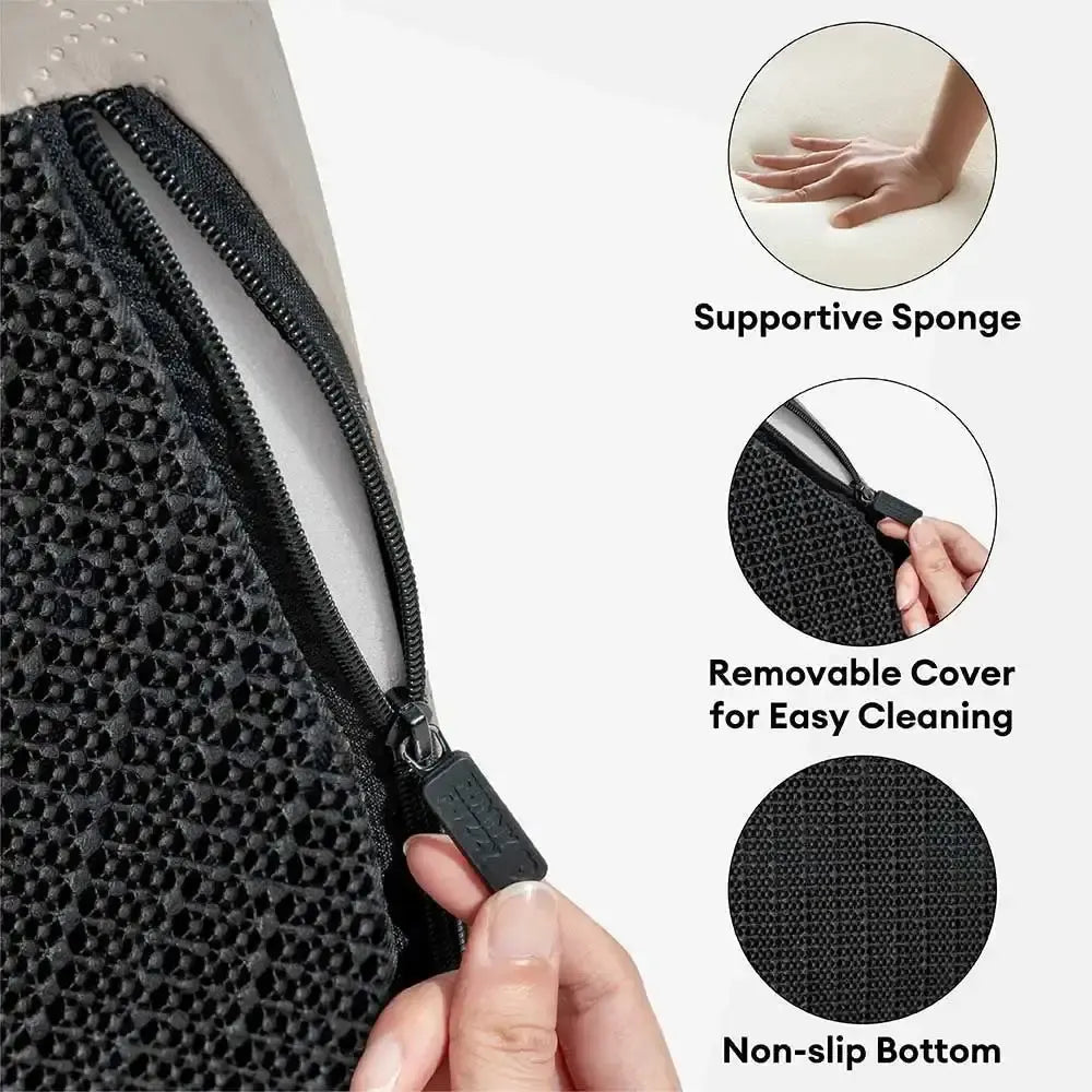 Water-Repellent Faux Leather Dog Stairs