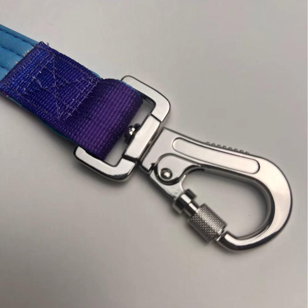 XL Galaxy Tactical Dog Collar and Leash Set | 5cm Wide for Large Dogs