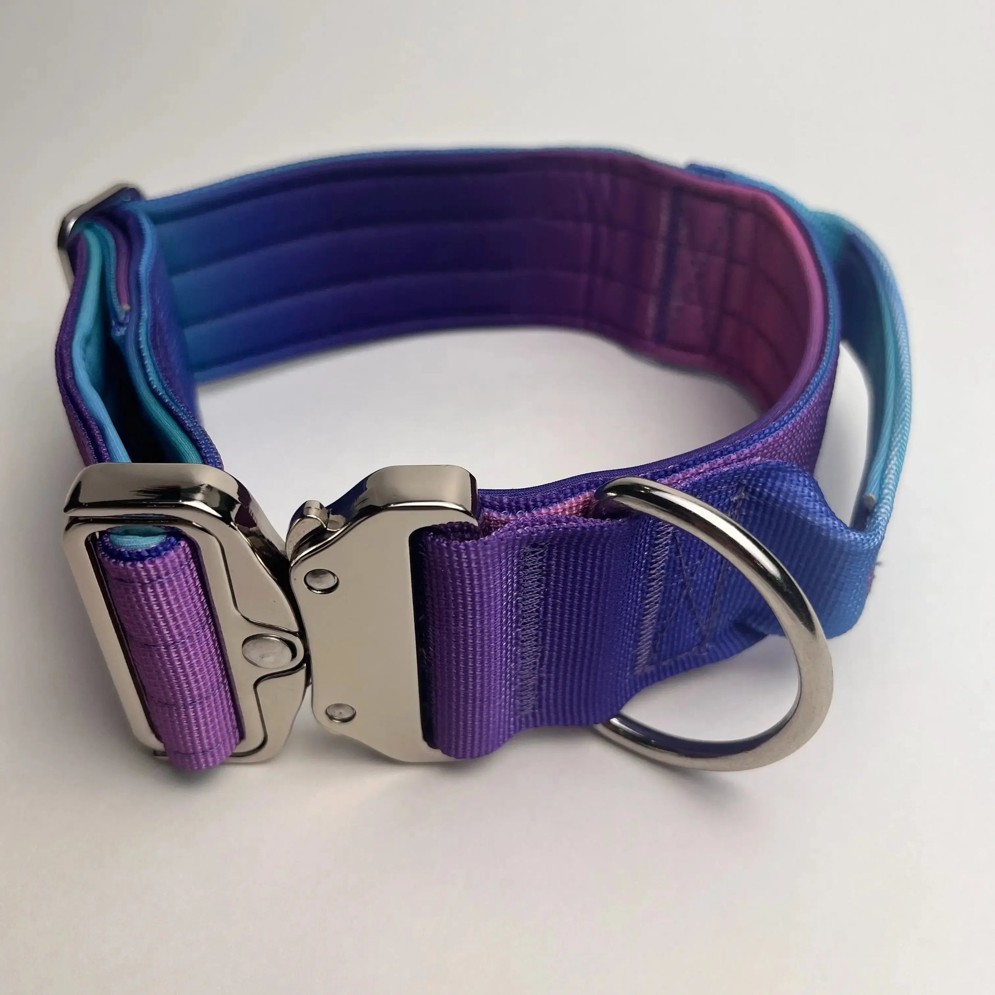 XL Galaxy Tactical Dog Collar and Leash Set | 5cm Wide for Large Dogs