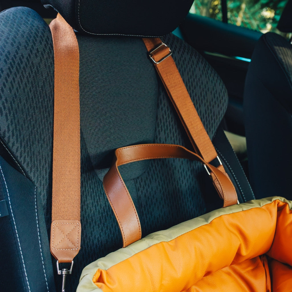 Luxury Dog Car Booster Seat & Bed | Urban Voyager