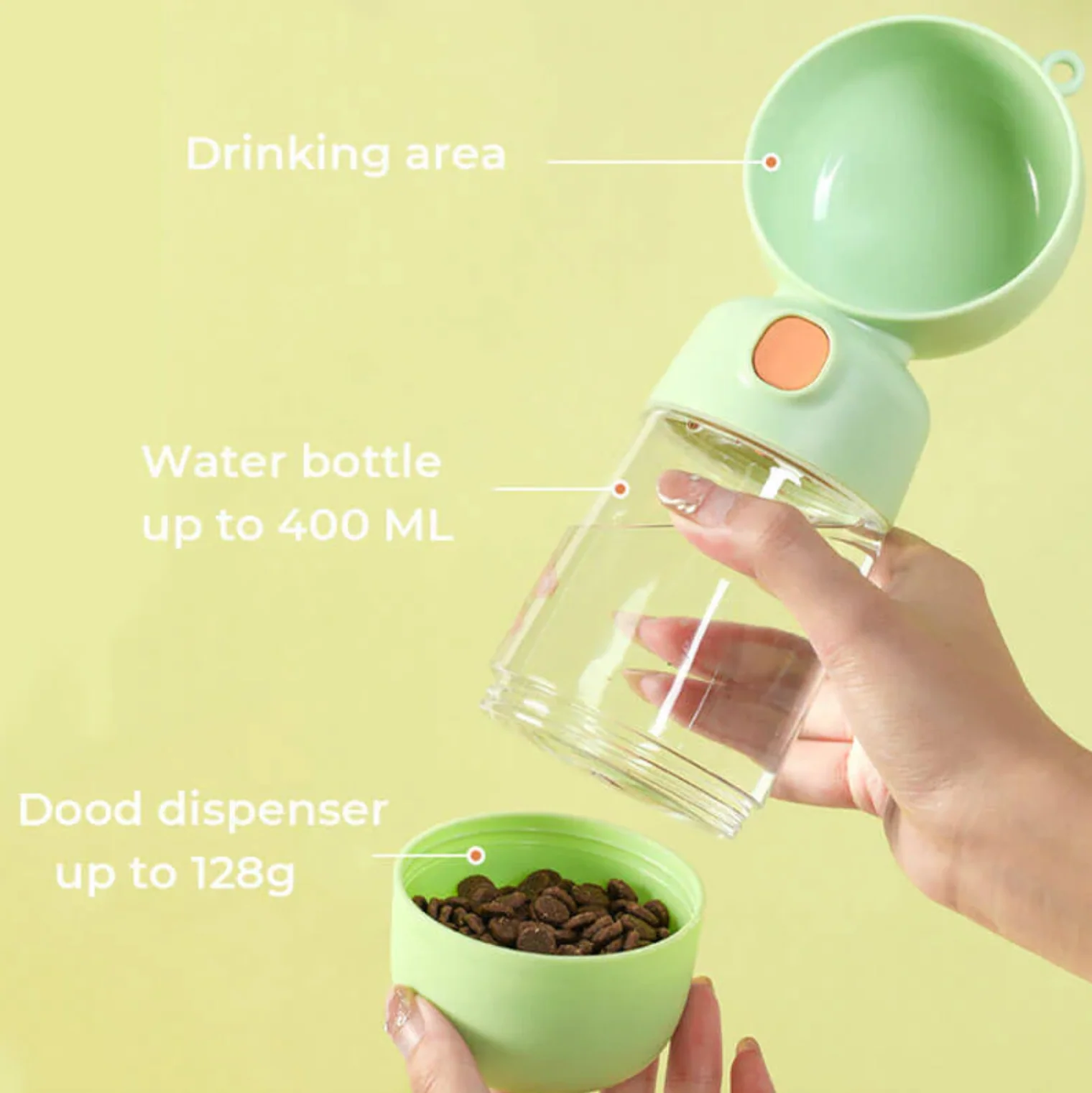 2 in 1 Portable Outdoor Dog Water Bottle 2
